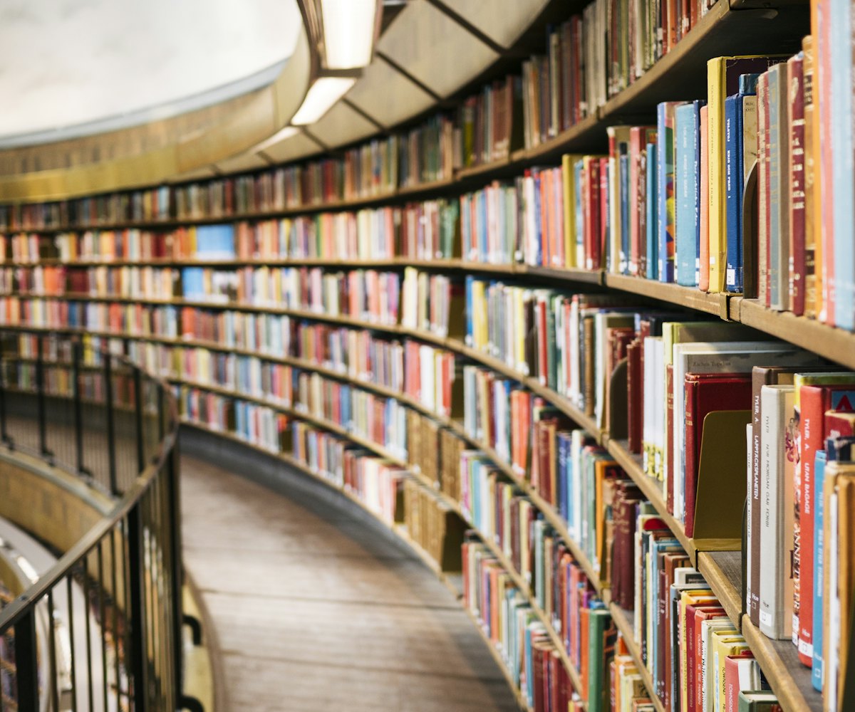 A library of books for young learners